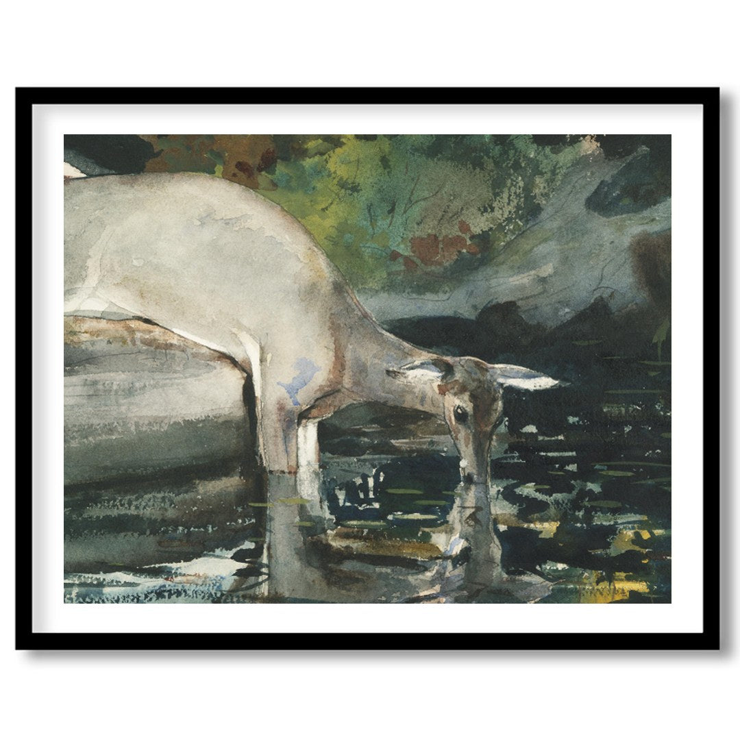 Immerse yourself in the serenity of nature with this captivating watercolor artwork. The piece for abode