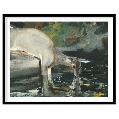 Immerse yourself in the serenity of nature with this captivating watercolor artwork. The piece for abode