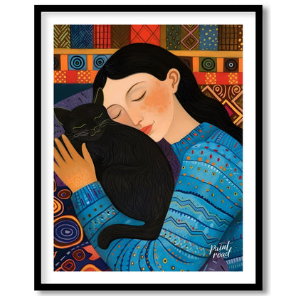"Velvet Whiskers is a heartwarming celebration of comfort, companionship, and quiet love. This styl… for home