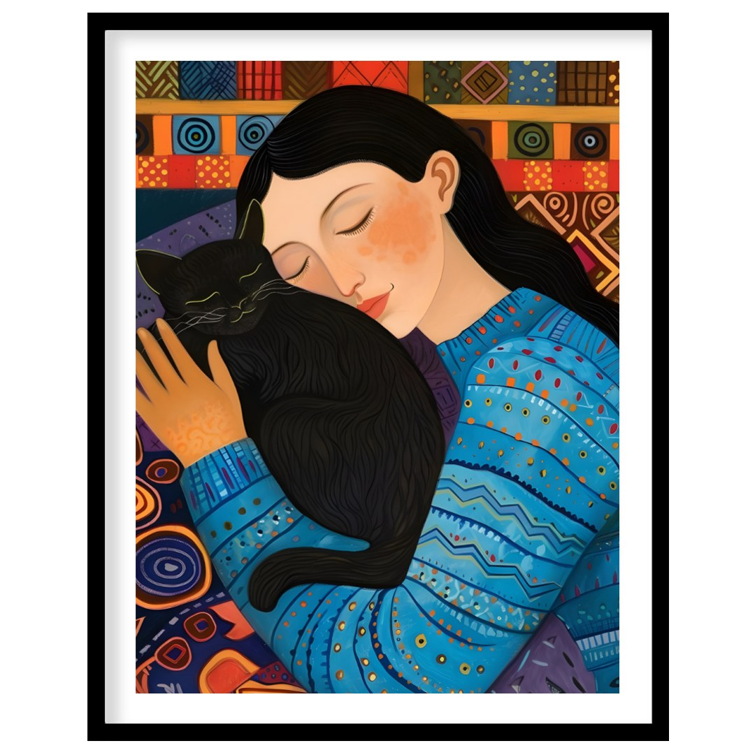 "Velvet Whiskers is a heartwarming celebration of comfort, companionship, and quiet love. This styl… for home