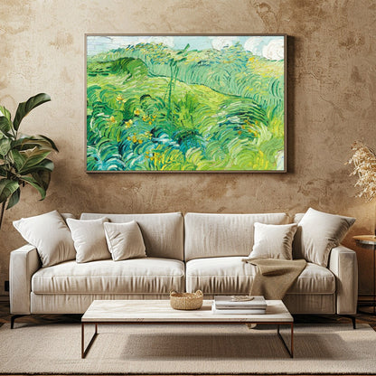 Immerse yourself in the swirling beauty of this vibrant landscape that captures the essence of a for Family Room