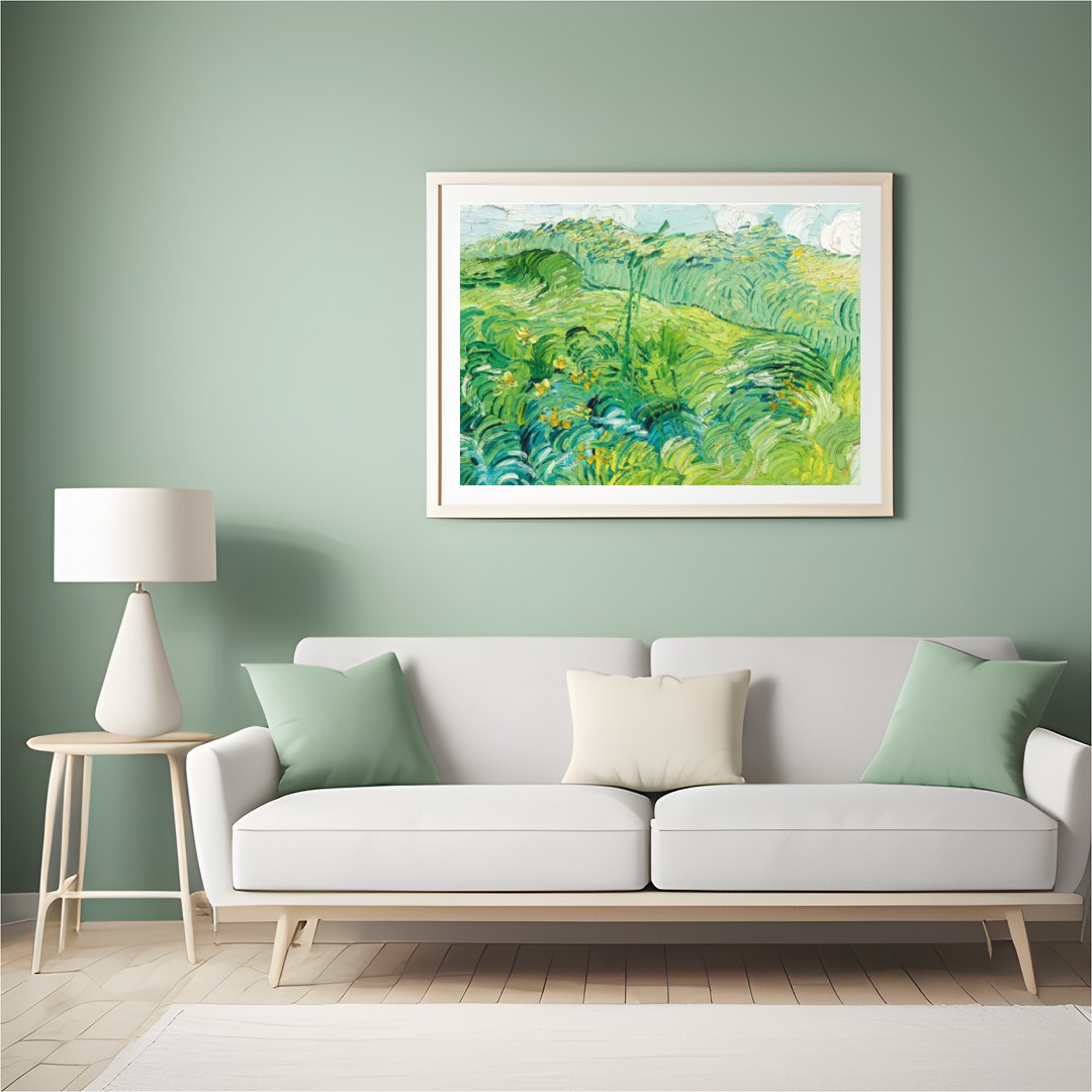 Immerse yourself in the swirling beauty of this vibrant landscape that captures the essence of a for Hall