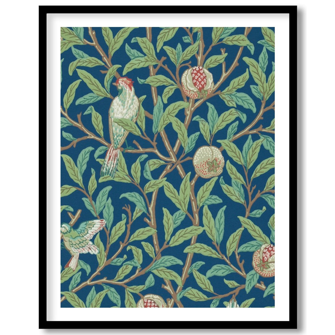Experience the tranquil beauty of nature with this exquisite artwork featuring a pair of birds for abode