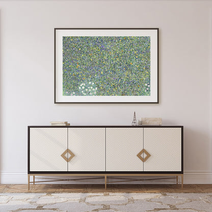 Immerse yourself in the lush beauty of 'Verdant Meadow Symphony'. This masterpiece highlights the for Foyer