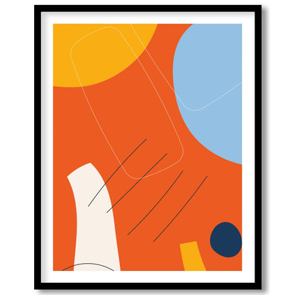 Infuse your space with energy and creativity through this dynamic abstract artwork. Featuring bold for home