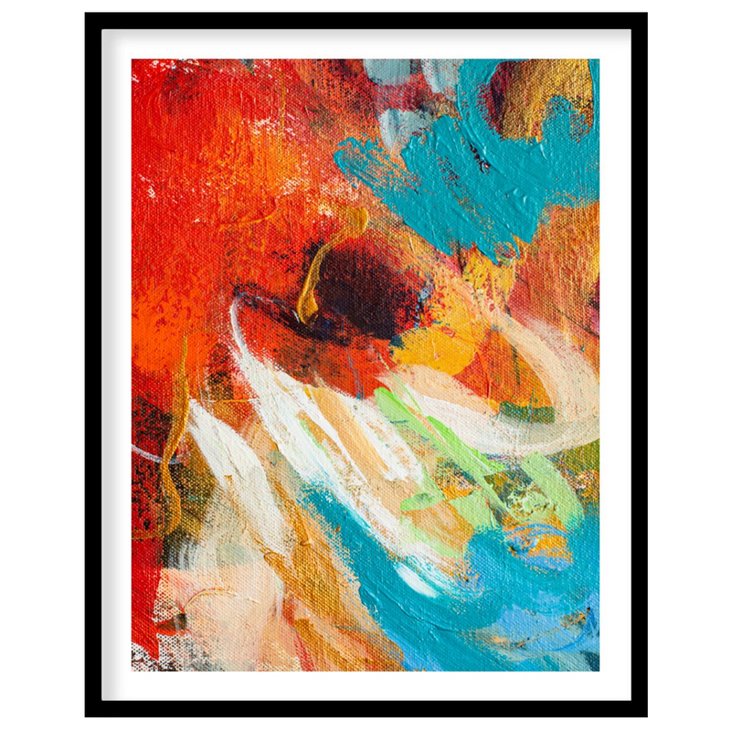 Vibrant Brush Dance