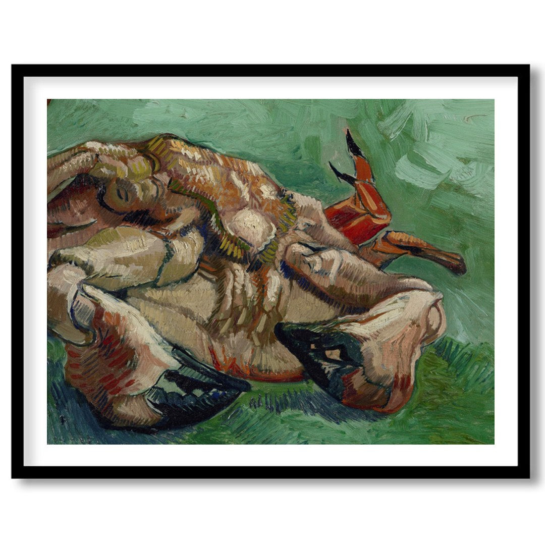This captivating artwork showcases a crab with expressive brushstrokes and bold colors, set against for nook