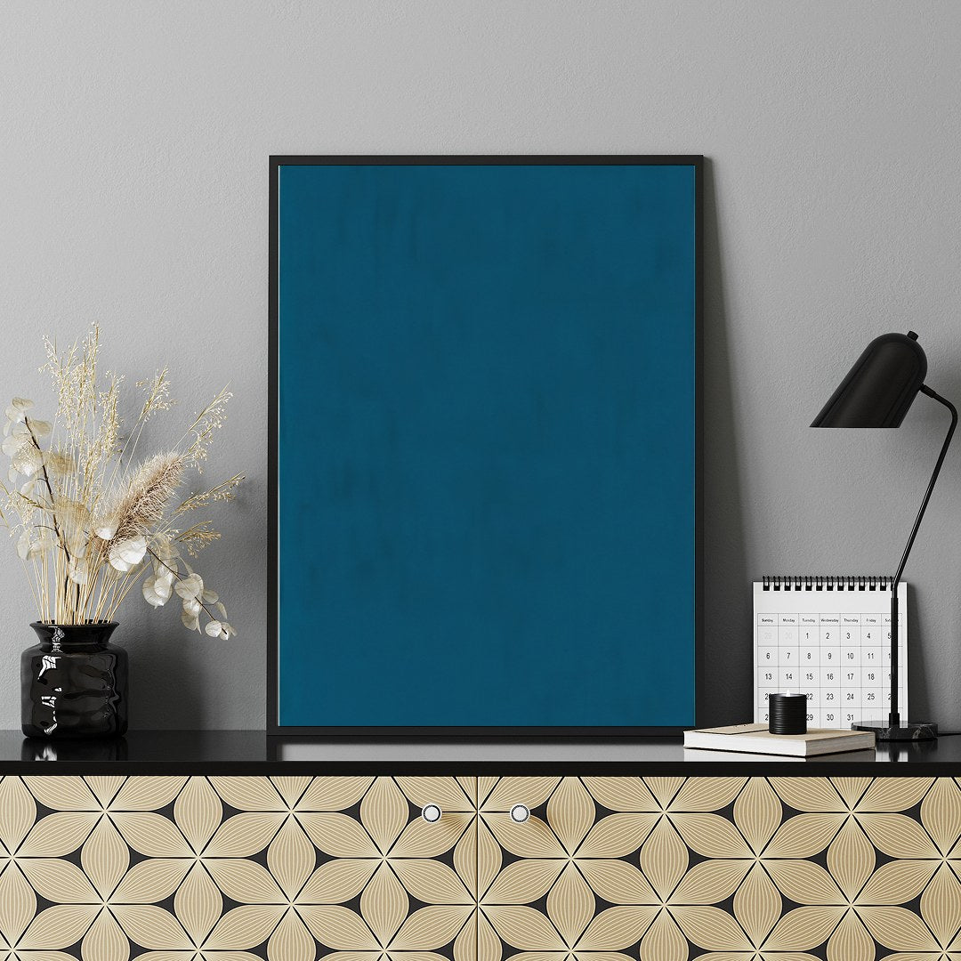 Elevate your living space with this stunning abstract geometric canvas. Featuring bold blocks of for Shelf