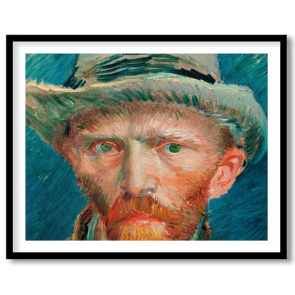 Experience the vivid intensity of this captivating portrait, capturing the essence of Impressionist for loft