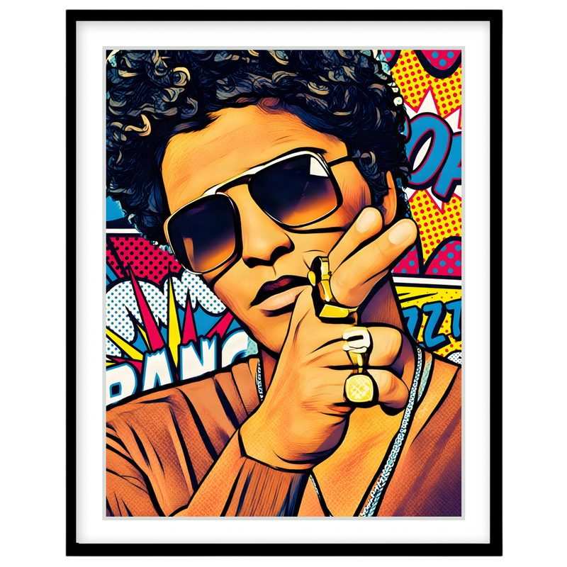 Vibrant Pop Art Icon