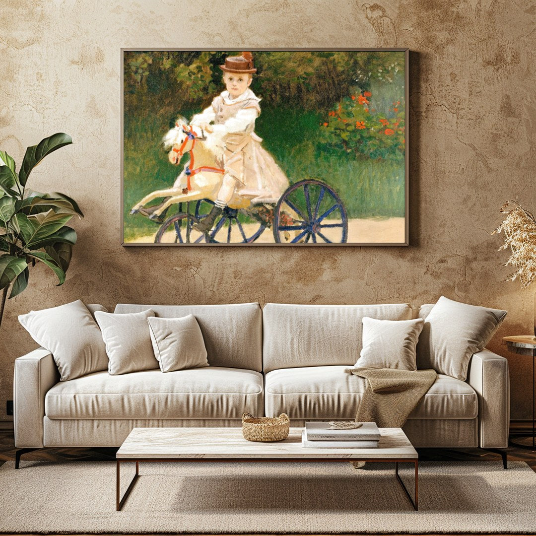 Step into the nostalgic charm of the Victorian era with this exquisite artwork. It beautifully for Family Room