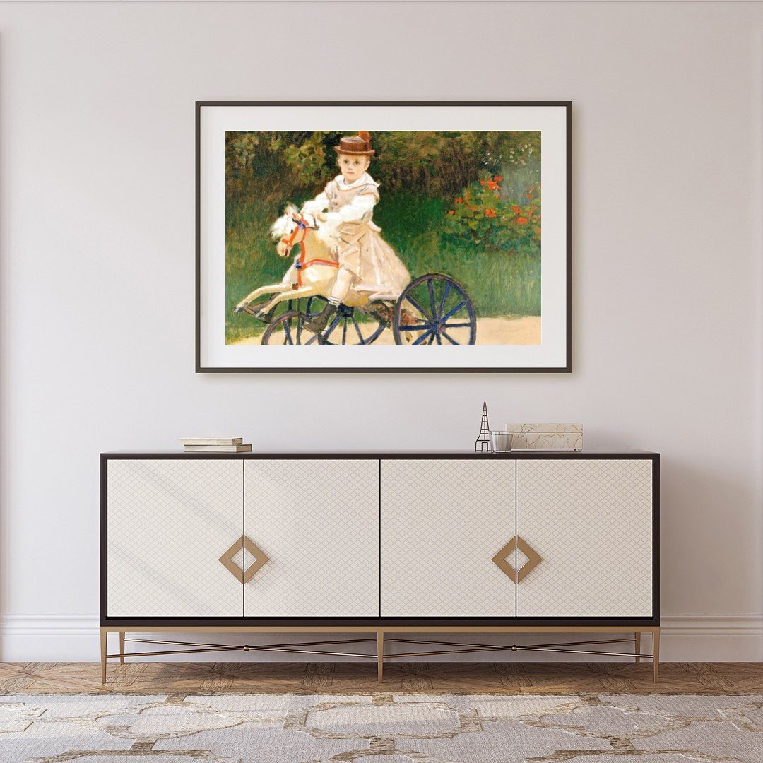 Step into the nostalgic charm of the Victorian era with this exquisite artwork. It beautifully for Foyer