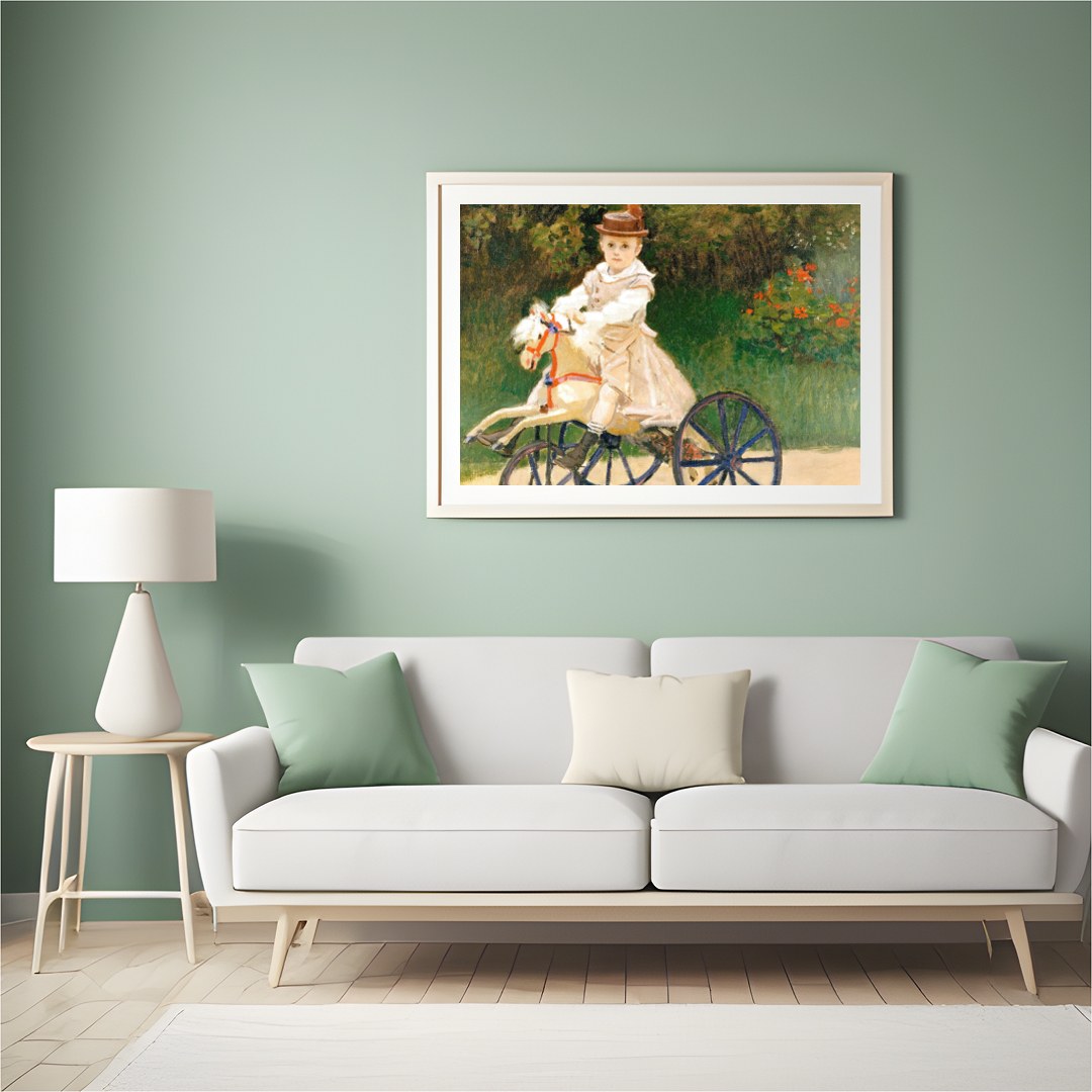 Step into the nostalgic charm of the Victorian era with this exquisite artwork. It beautifully for Hall