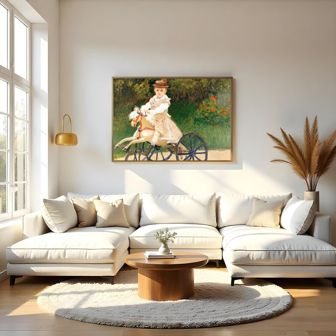 Step into the nostalgic charm of the Victorian era with this exquisite artwork. It beautifully for Living Room