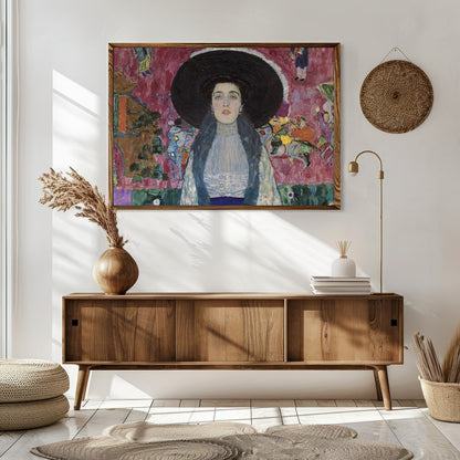 This captivating artwork beautifully blends Victorian charm with vibrant modern hues. Featuring a for Sitting Area