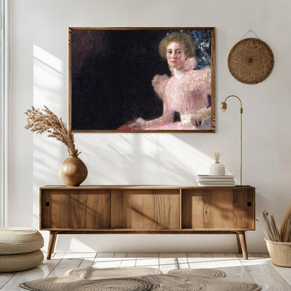 Embrace the charm of a bygone era with this stunning Victorian portrait. Featuring a poised woman for Sitting Area
