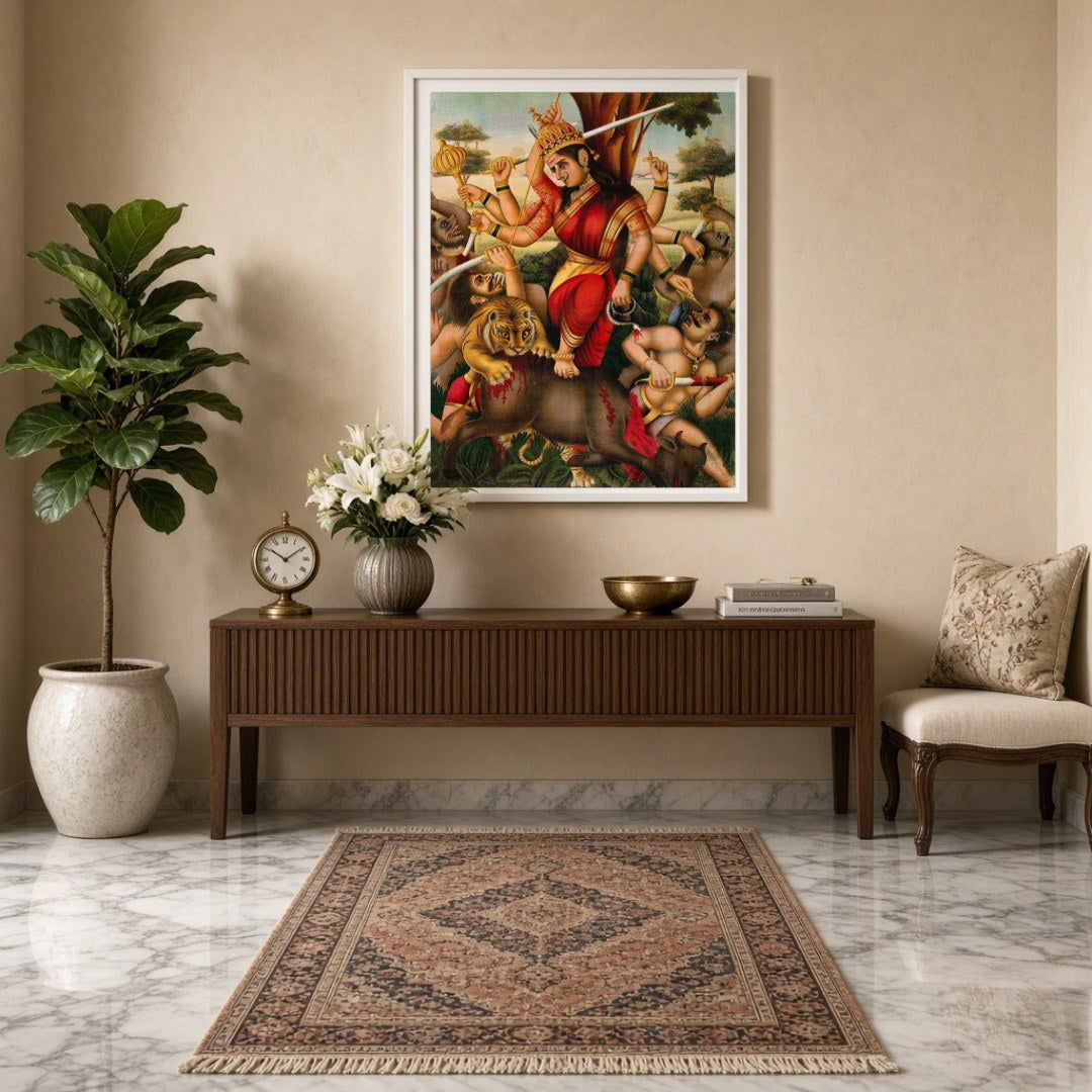 Immerse yourself in the legendary tale of courage and triumph with this captivating artwork. for Entrance
