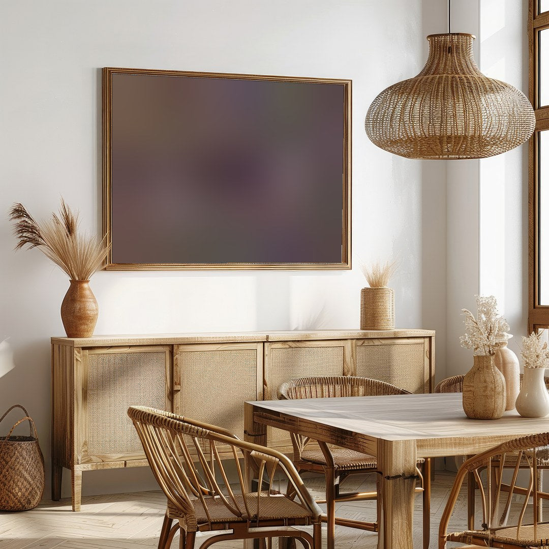 This exquisite artwork captures a tender moment between two individuals in a classical setting. for Dining