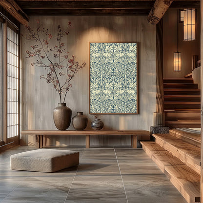 Experience the allure of vintage elegance with this intricately designed wall art featuring a for Hall