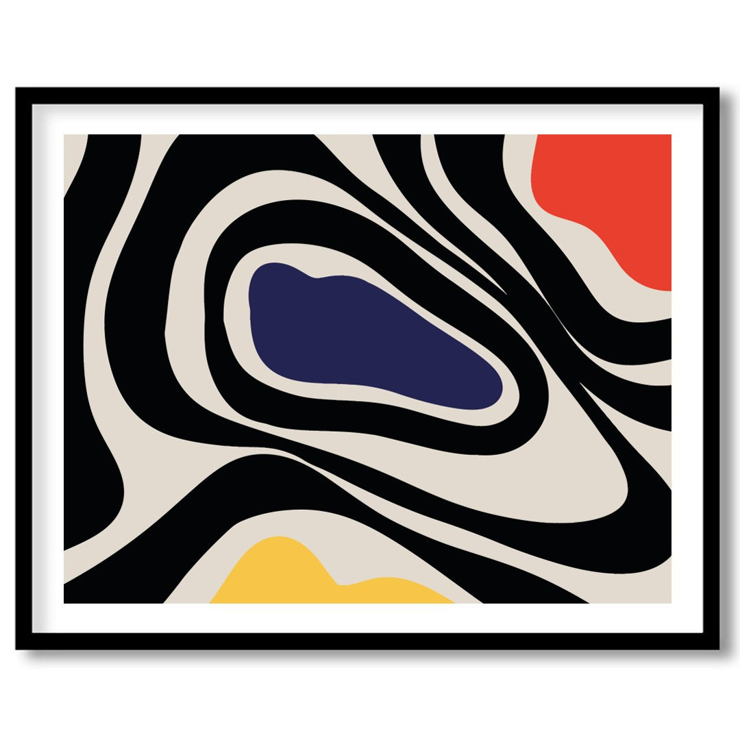 Transform your space with this striking abstract artwork that captivates with bold patterns and for living-space