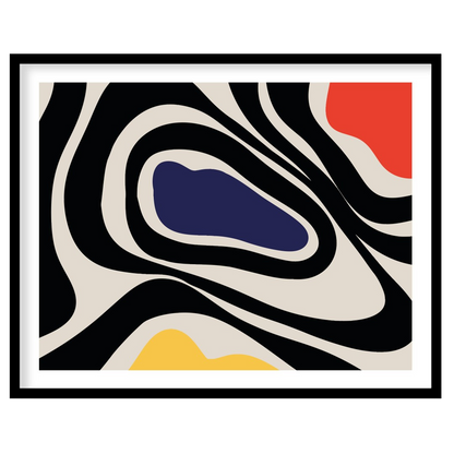 Transform your space with this striking abstract artwork that captivates with bold patterns and for living-space