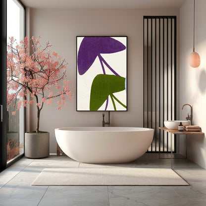 This enchanting artwork captures the delicate dance of butterflies in a serene palette. Soft blues, for Bathroom