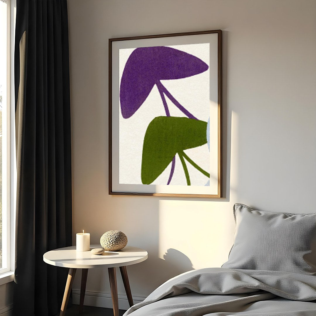 This enchanting artwork captures the delicate dance of butterflies in a serene palette. Soft blues, for Bedroom