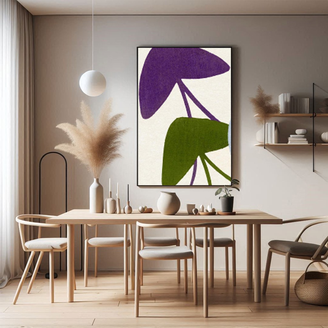 This enchanting artwork captures the delicate dance of butterflies in a serene palette. Soft blues, for Dining