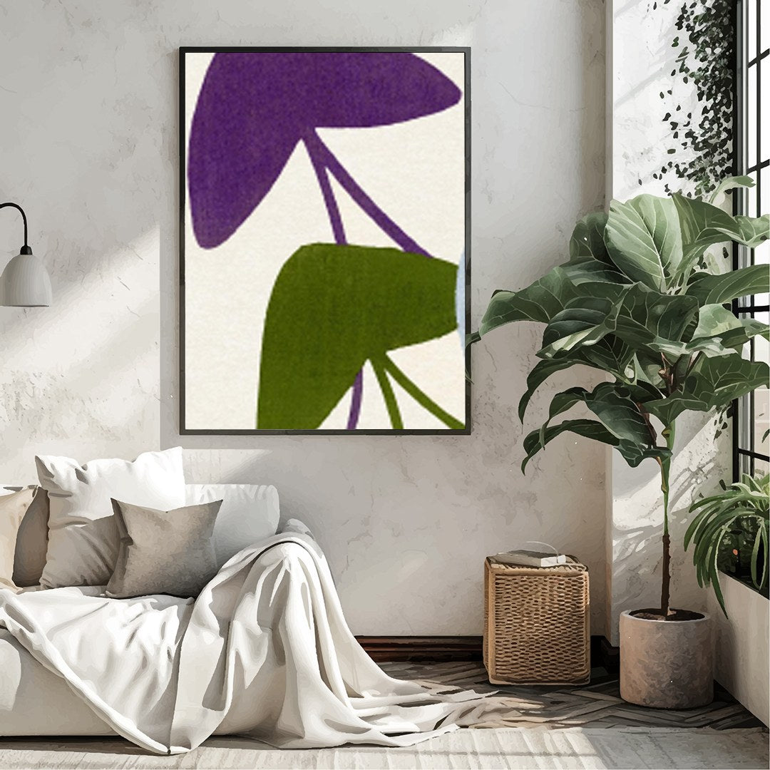 This enchanting artwork captures the delicate dance of butterflies in a serene palette. Soft blues, for Living Room