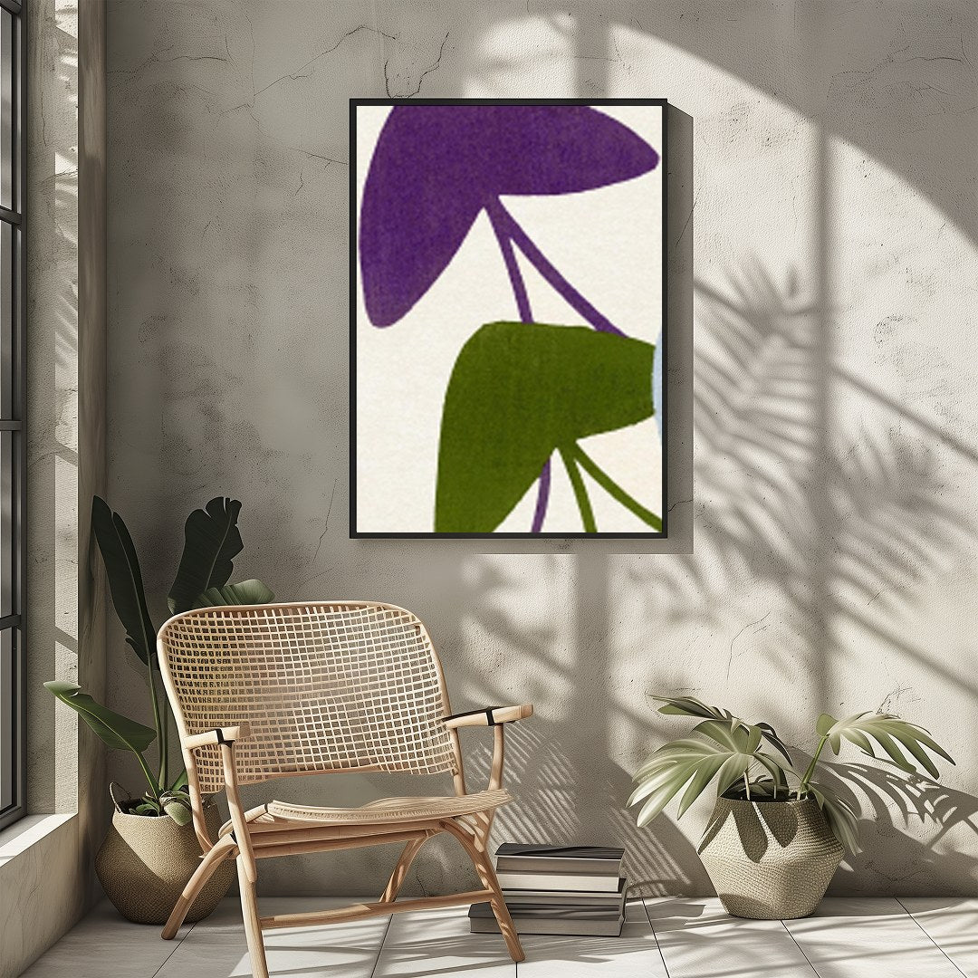 This enchanting artwork captures the delicate dance of butterflies in a serene palette. Soft blues, for Sitting Area
