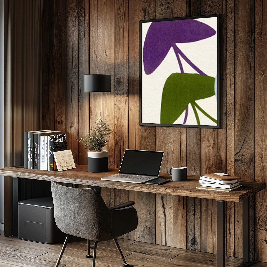 This enchanting artwork captures the delicate dance of butterflies in a serene palette. Soft blues, for Study and Office
