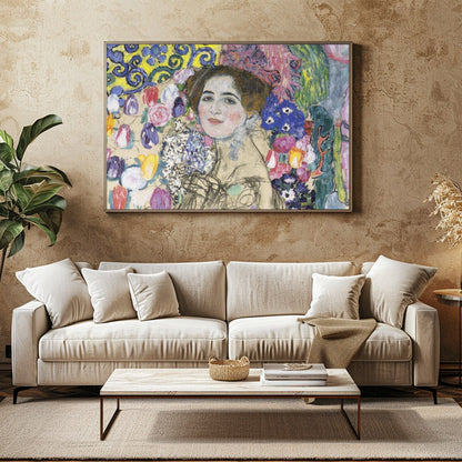 Immerse yourself in a world of enchanting beauty with this captivating artwork. Featuring an for Family Room
