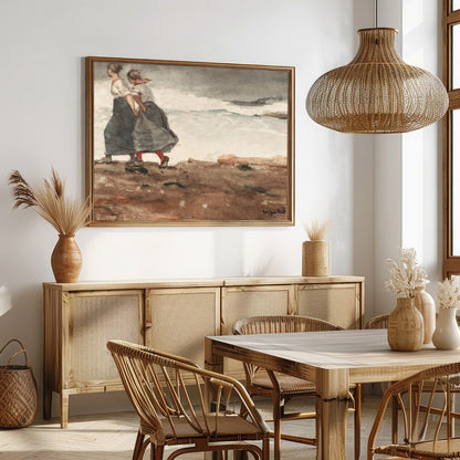 Experience the raw beauty and untamed power of nature with this evocative piece. Featuring two for Dining