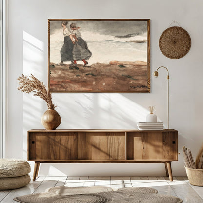 Experience the raw beauty and untamed power of nature with this evocative piece. Featuring two for Sitting Area