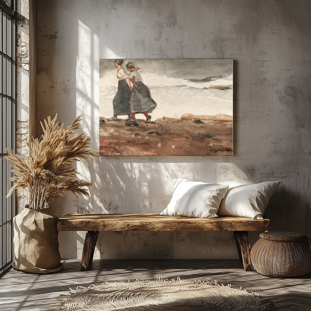 Experience the raw beauty and untamed power of nature with this evocative piece. Featuring two for Veranda