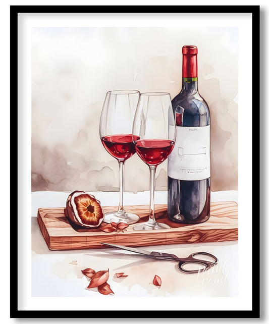 Wine and Thyme Painting available online at Paint Road for only Wine and Thyme showing bathroom beauty and beauty of the scene