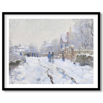 Immerse yourself in the serene beauty of a winter wonderland with this evocative piece. The artwork for sanctuary