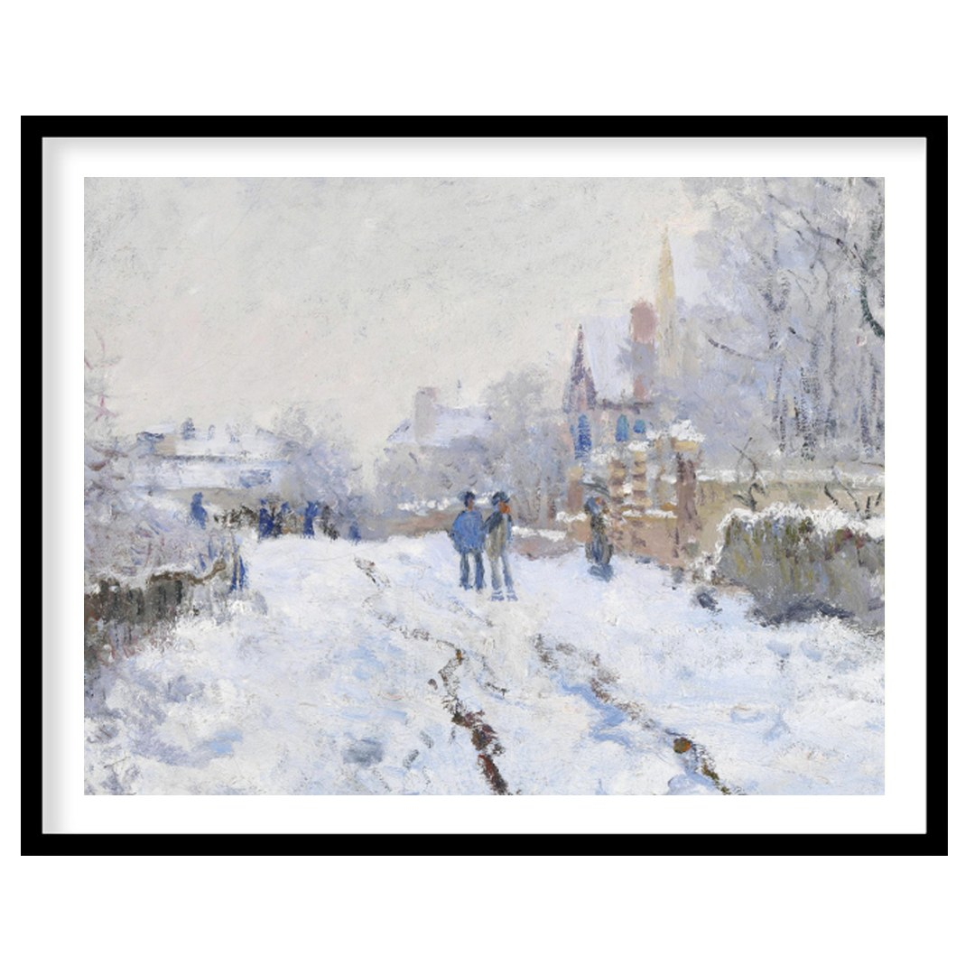 Immerse yourself in the serene beauty of a winter wonderland with this evocative piece. The artwork for sanctuary