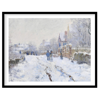 Immerse yourself in the serene beauty of a winter wonderland with this evocative piece. The artwork for sanctuary