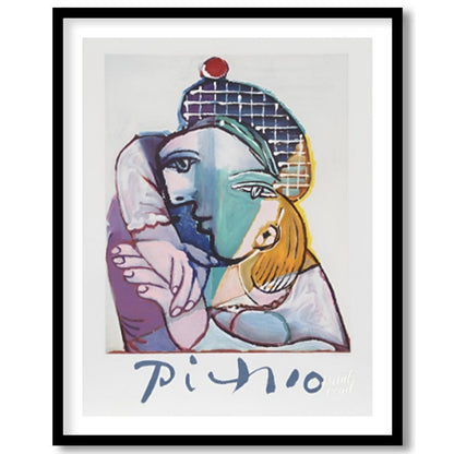 Woman in a Beret and Checked Dress Painting available online at Paintroad showing 1937 art collector and art decor